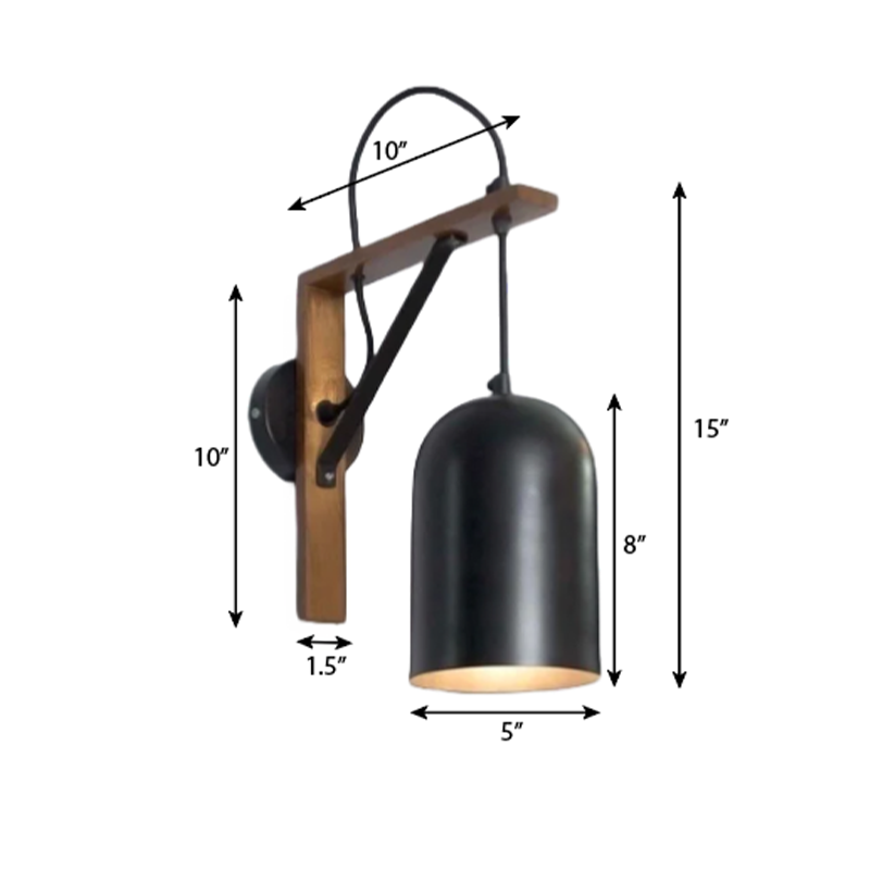Creative Loft Apartment Hanging Wall Sconce