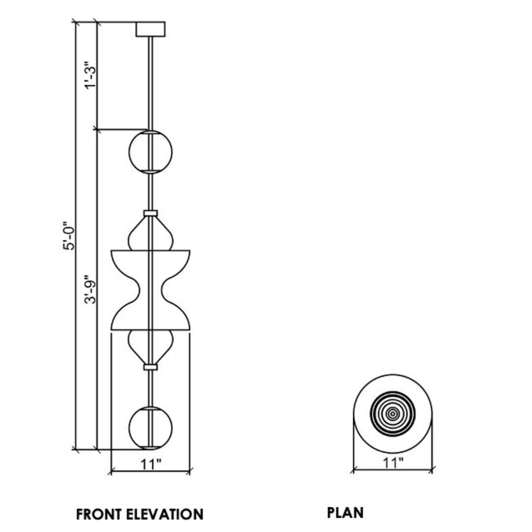 Hanging Pendent Lights HPL 24