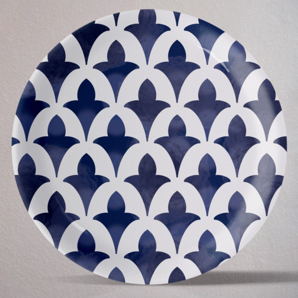 Mediterranean Mosaic Wall Plates Set of 5