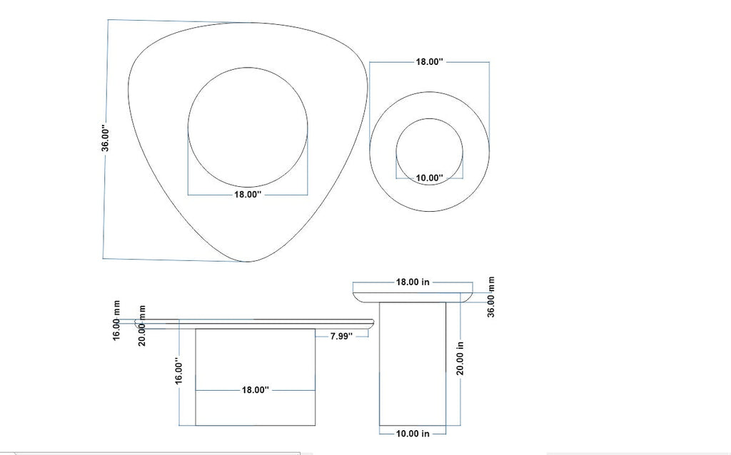 Regalia Nesting Table Set