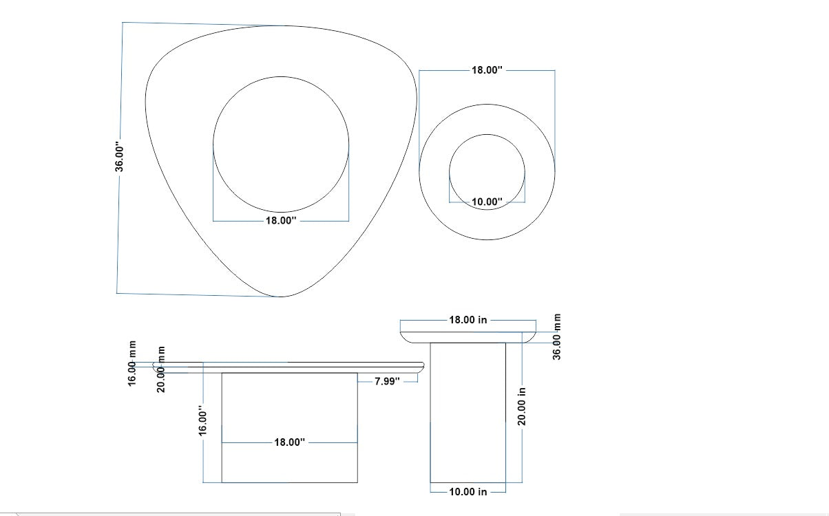Regalia Nesting Table Set