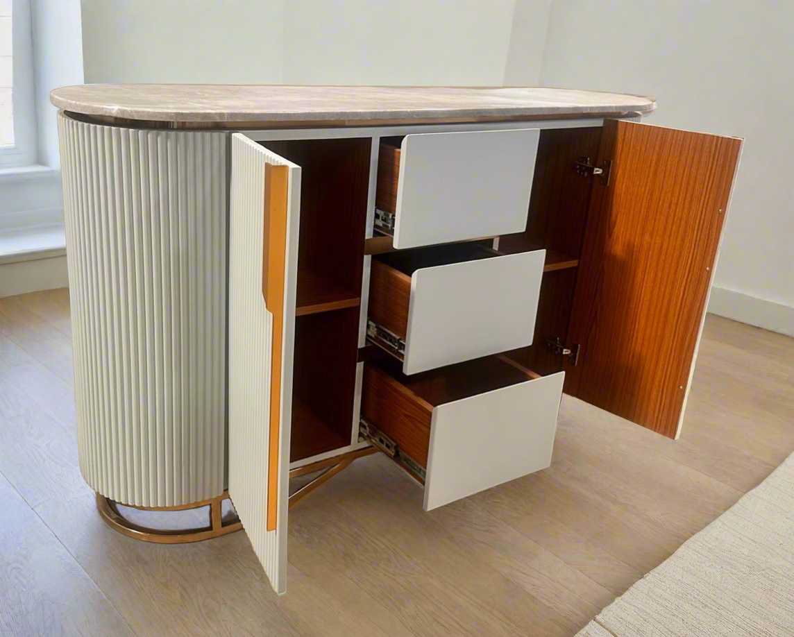 Elegant Marble top Console