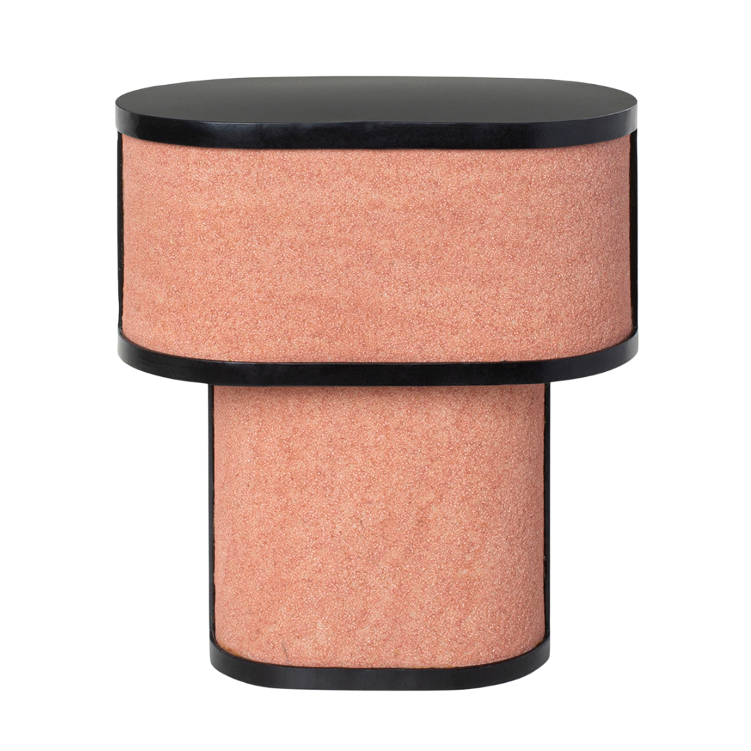 Niko Table Lamp - Red Sand Stone