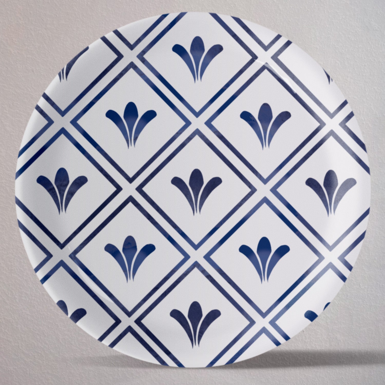 Mediterranean Mosaic Wall Plates Set of 5