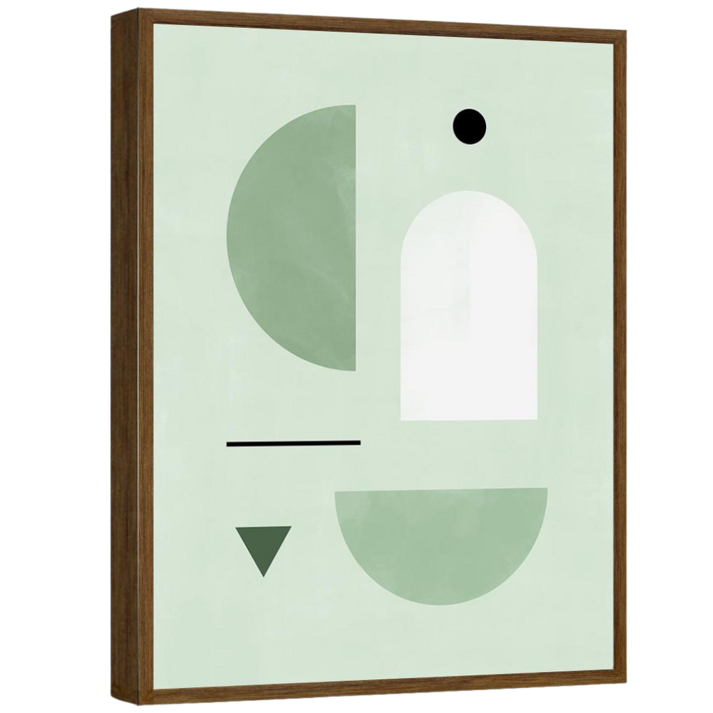 Gallery Wall Art: Saga Green | Set of 9