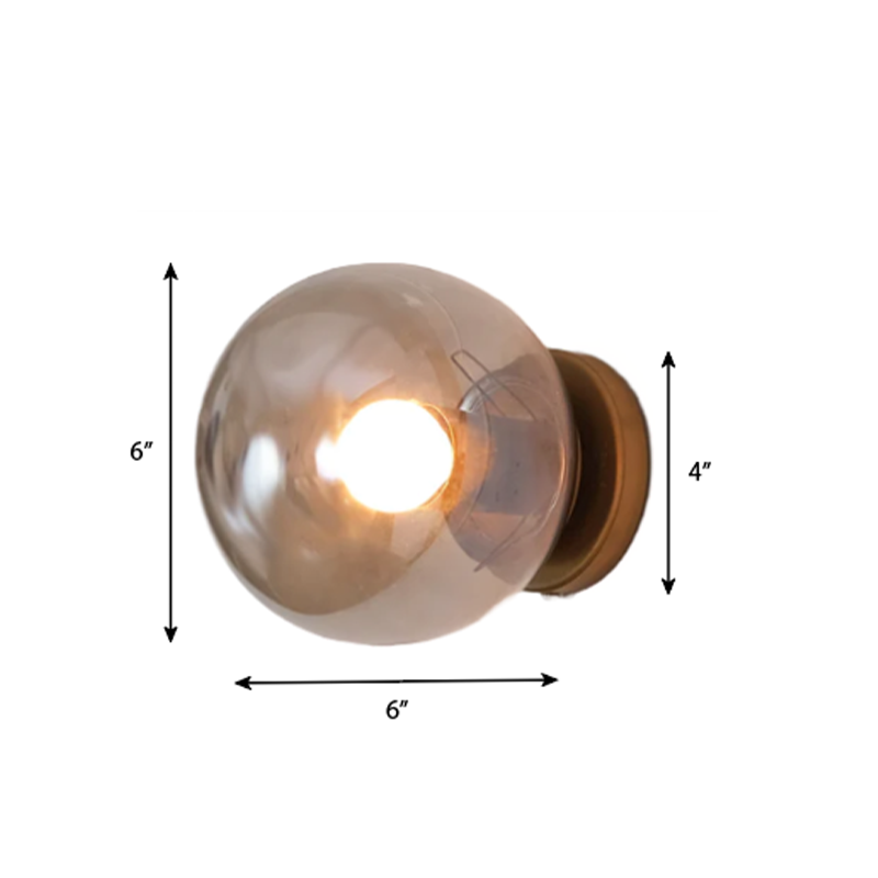 Aurora Noir Wall Sconce