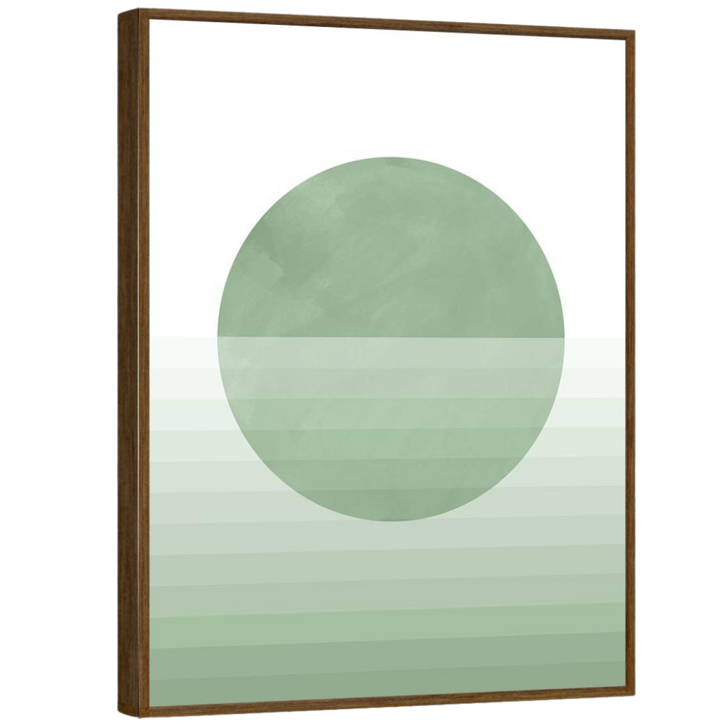 Gallery Wall Art: Saga Green | Set of 9
