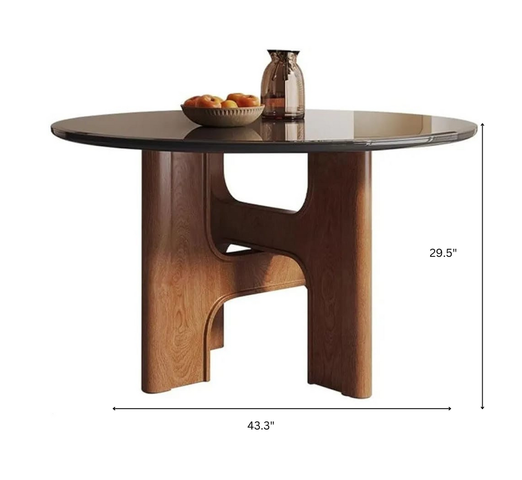 Graham Glass-Top Dining Table Set