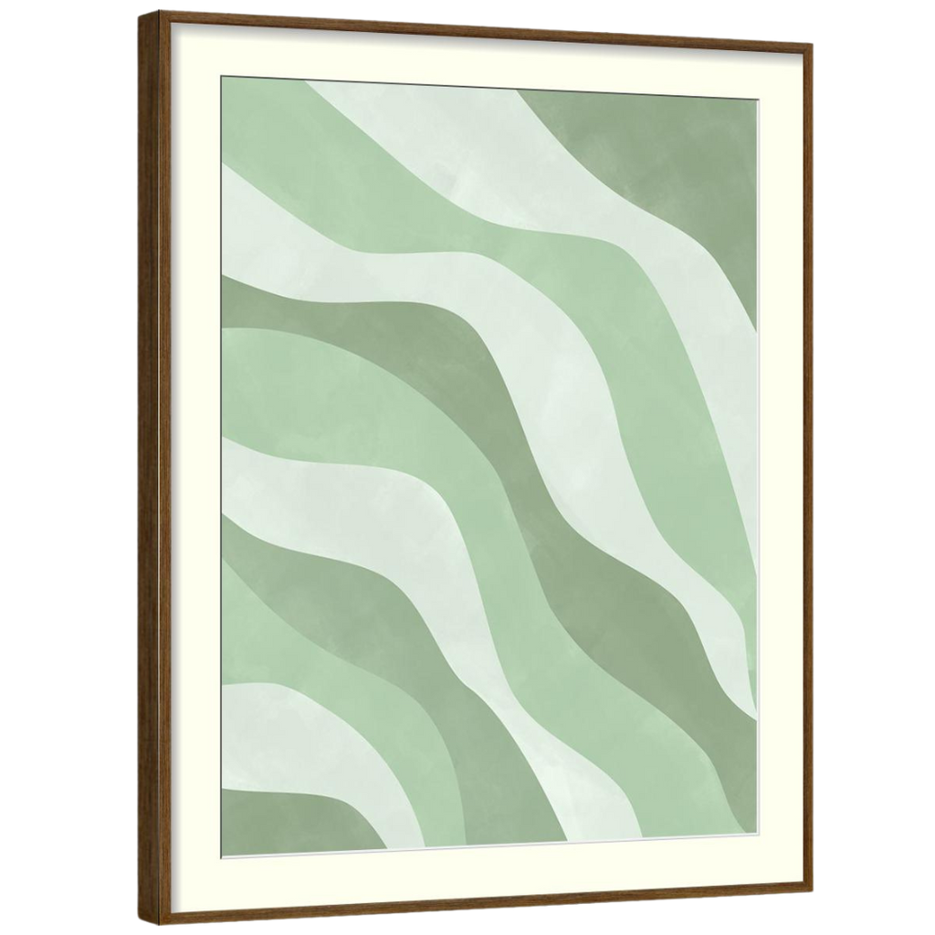 Gallery Wall Art: Saga Green | Set of 9