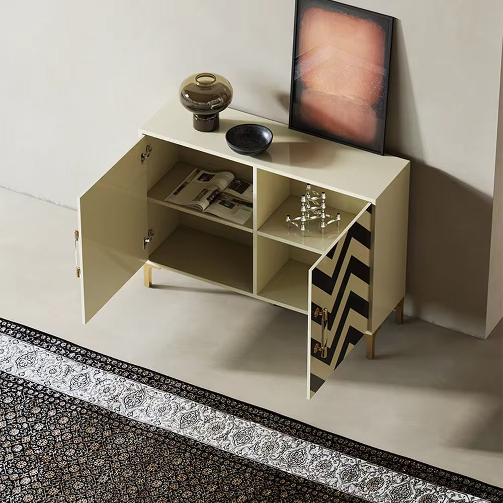 Side Board Abstract Style