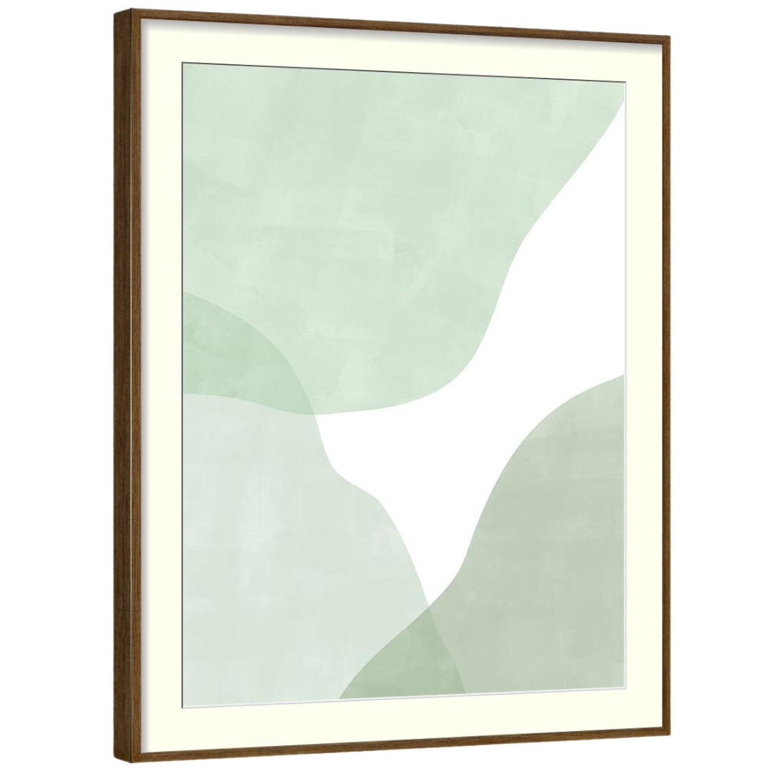 Gallery Wall Art: Saga Green | Set of 9