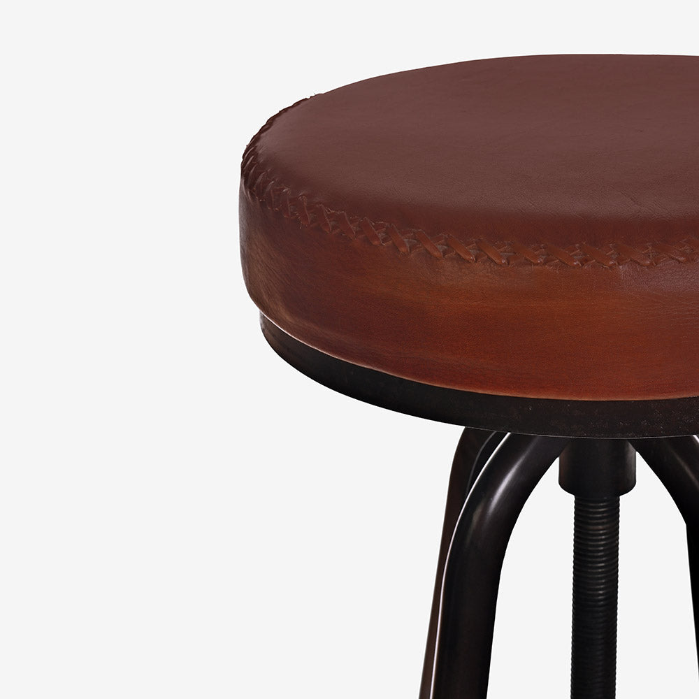 Valoréa Jewel Leather Bar Chair