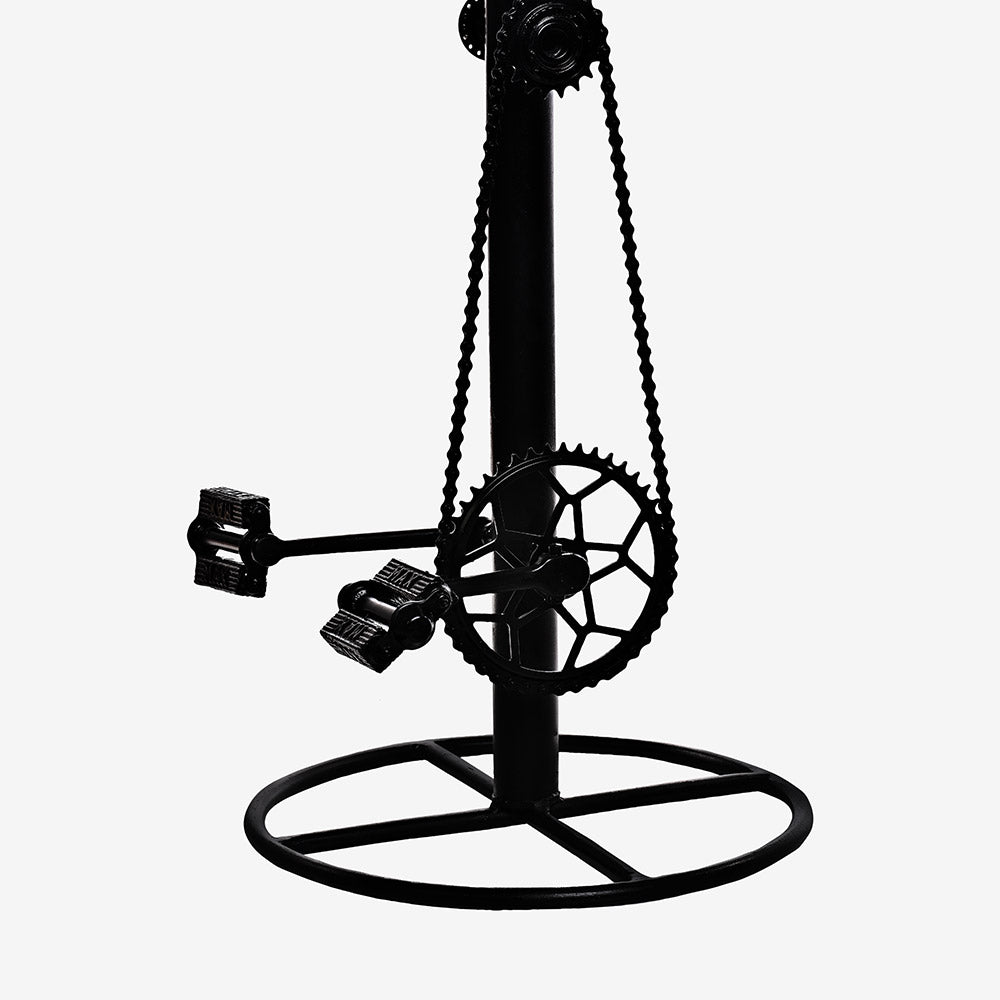 Sylvara Hanz Leather Bar Chair