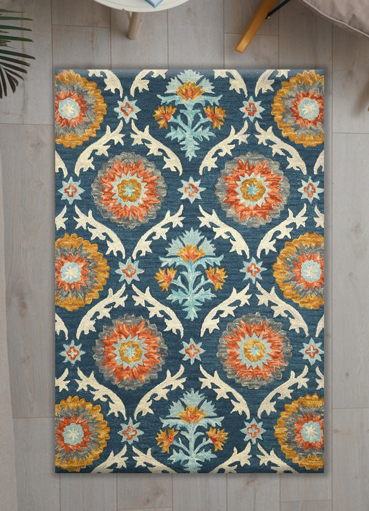 Artful Wool Statement Carpet