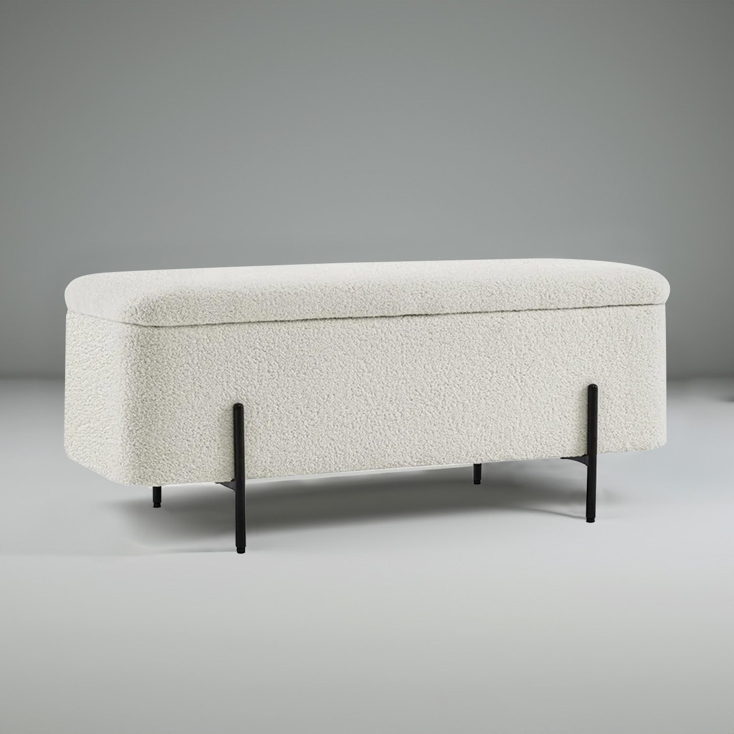 Beige Bliss Storage  Bench | Nestroots