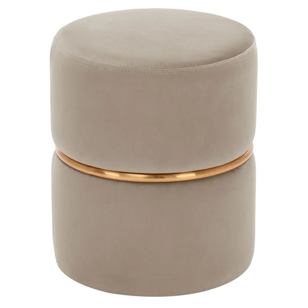 Beige Bliss Pouf