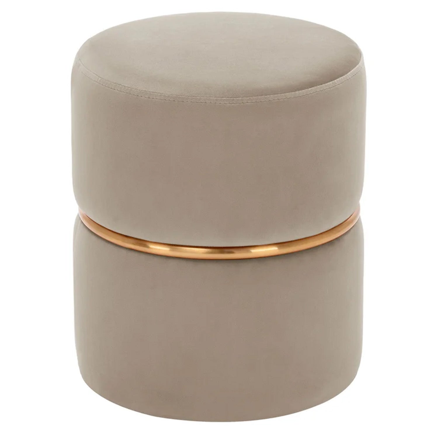 Beige Bliss Pouf
