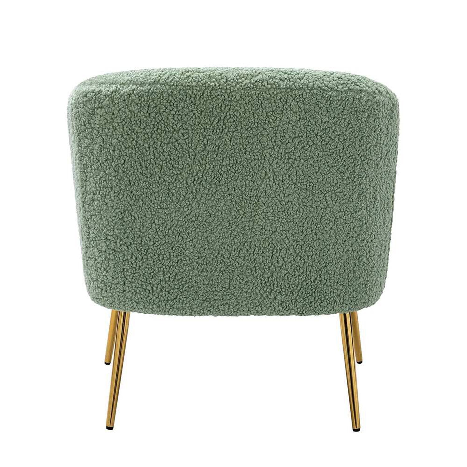 Modern Touch Velvet Chair in Green