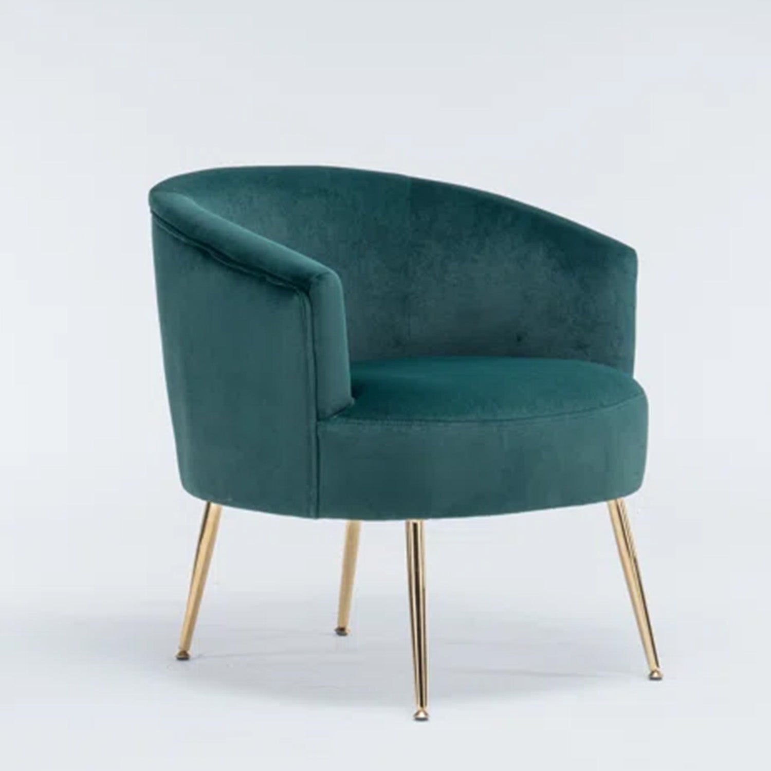 Royal Velvet Accent Chair Green