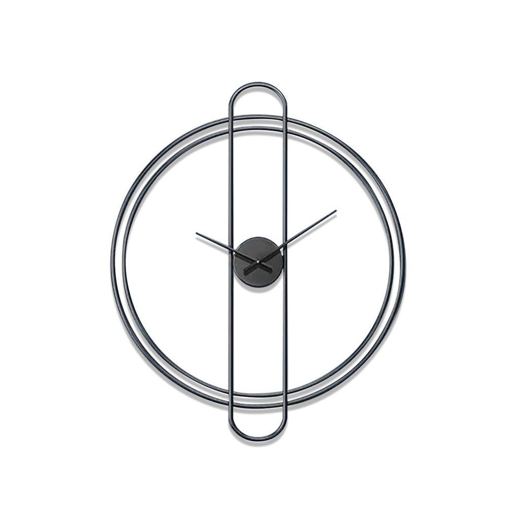 Gunmetal Hour Display Wall Clock