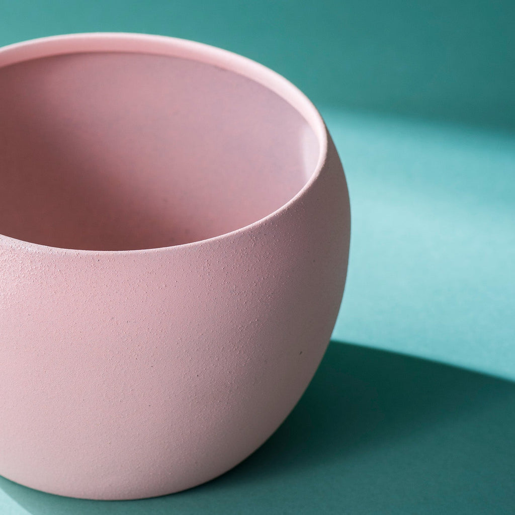 Chic Beige Metal Planters