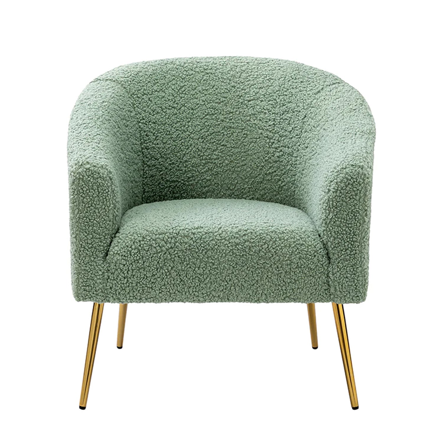 Modern Touch Velvet Chair in Green