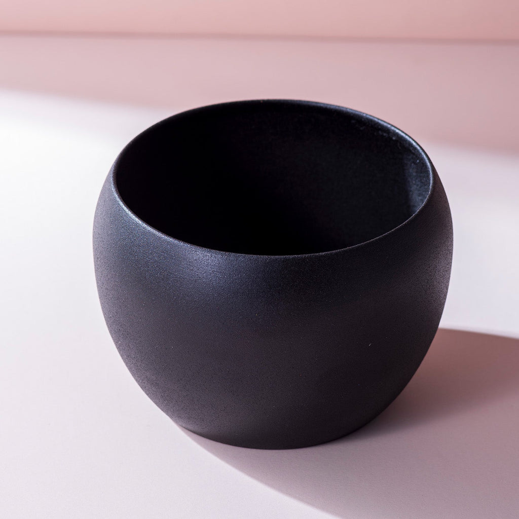 Contemporary Metal Planter Set