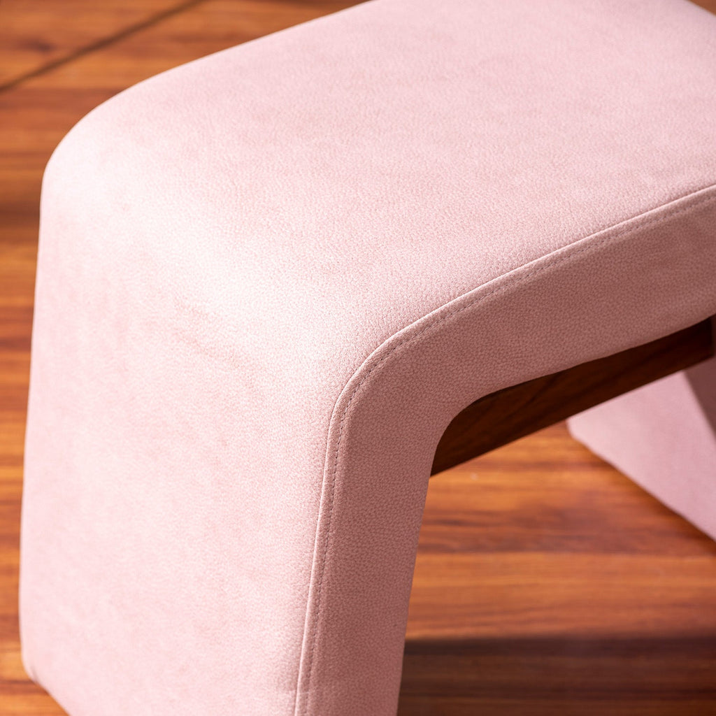 Copenhagen Pink Pouf Seating Solution Set Of 2