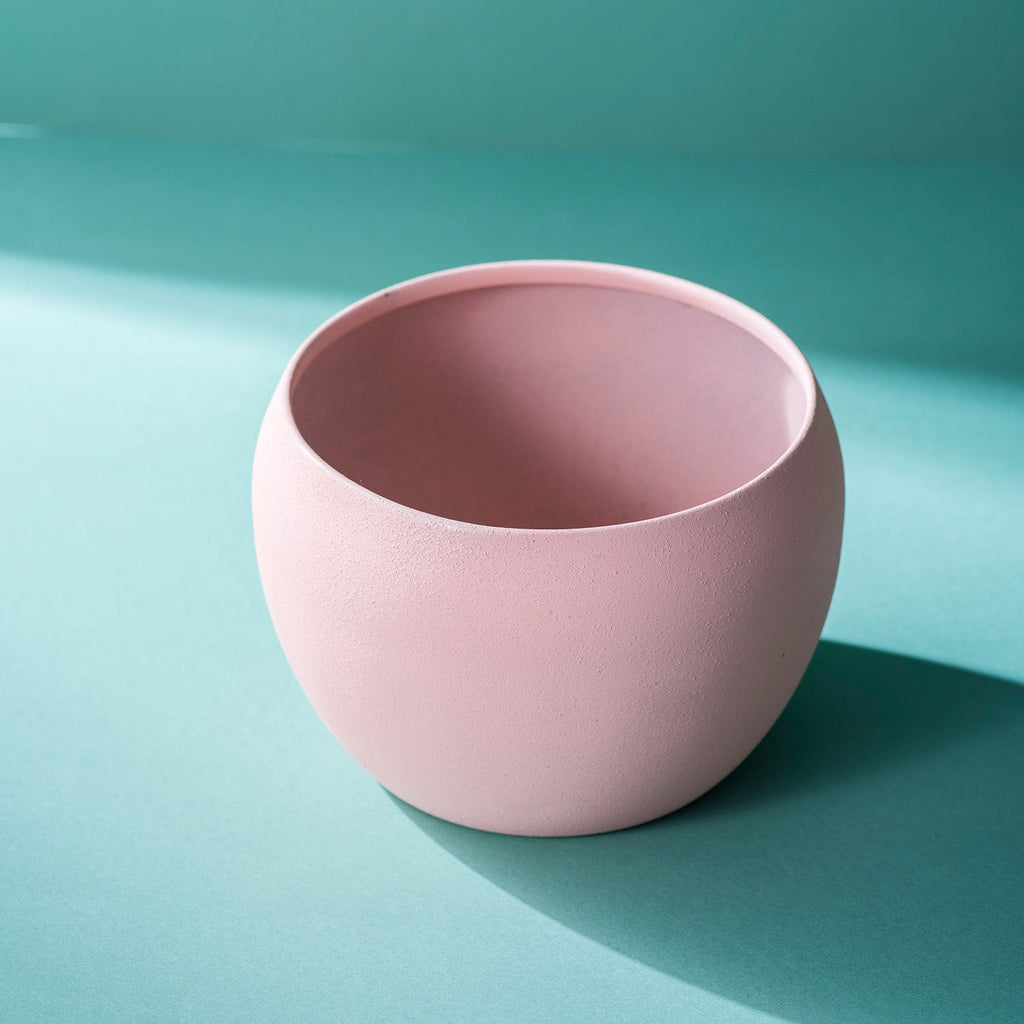 Chic Beige Metal Planters