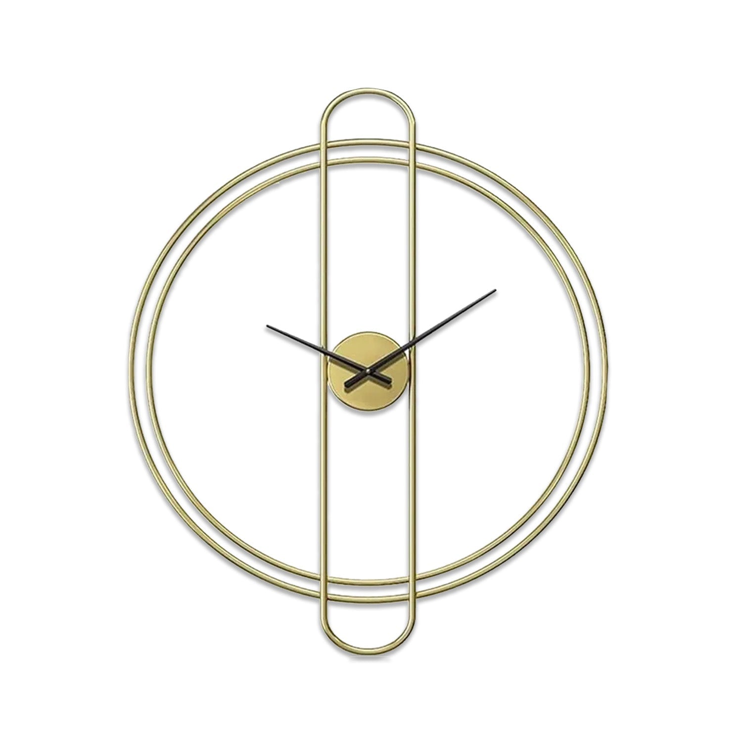 Regal Gold Display Wall Clock