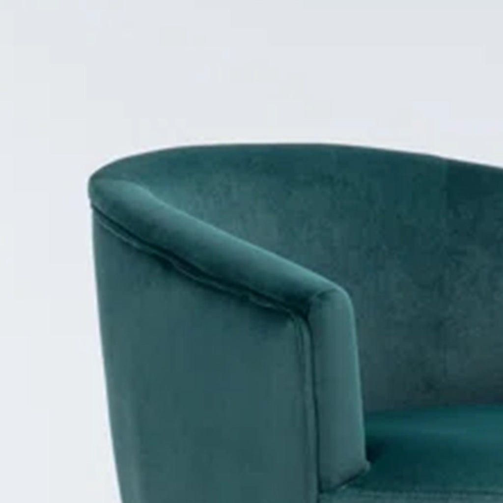 Royal Velvet Accent Chair Green