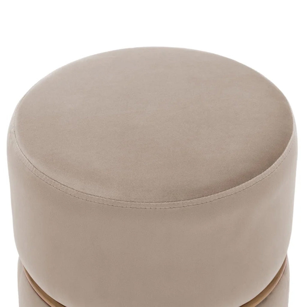 Beige Bliss Pouf