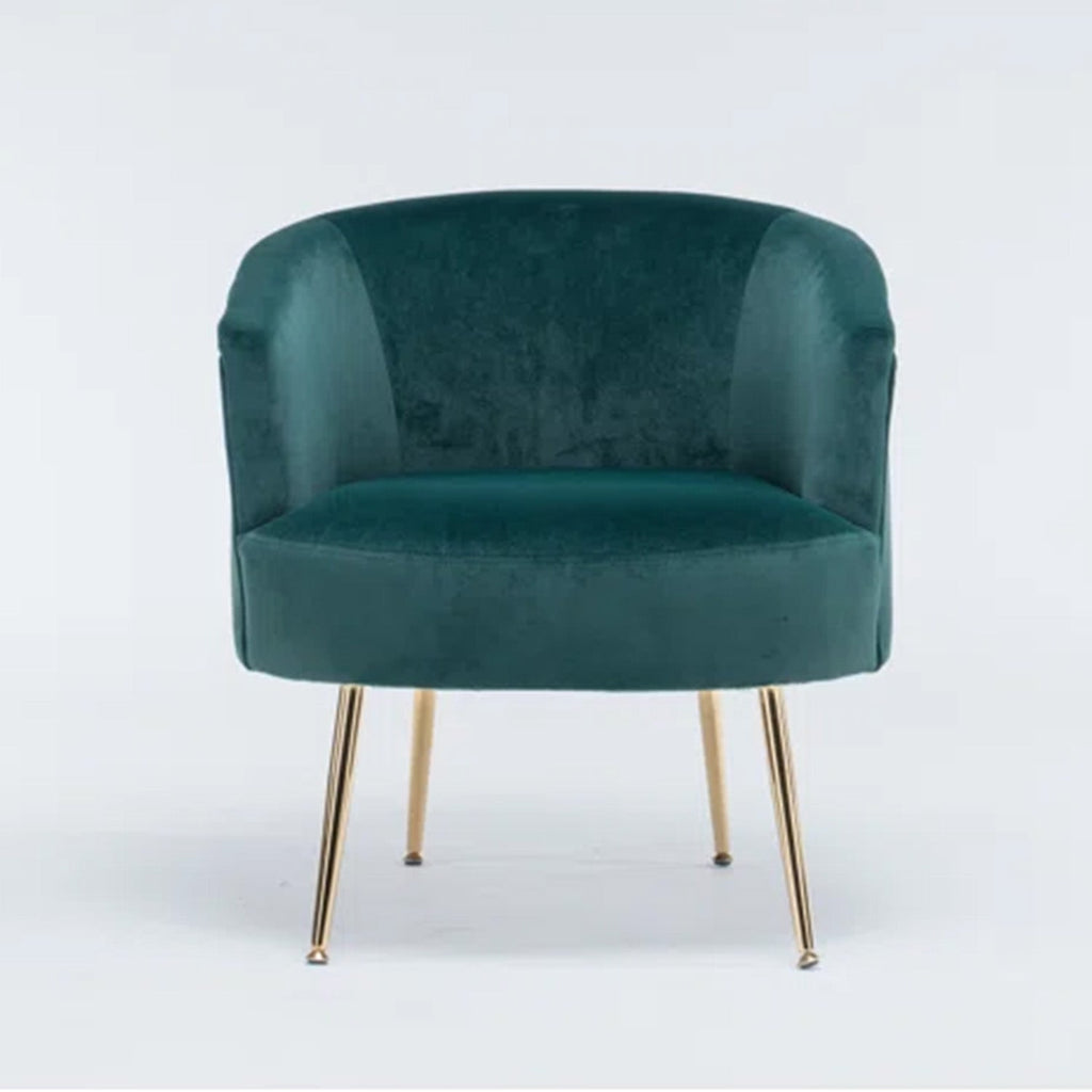 Royal Velvet Accent Chair Green
