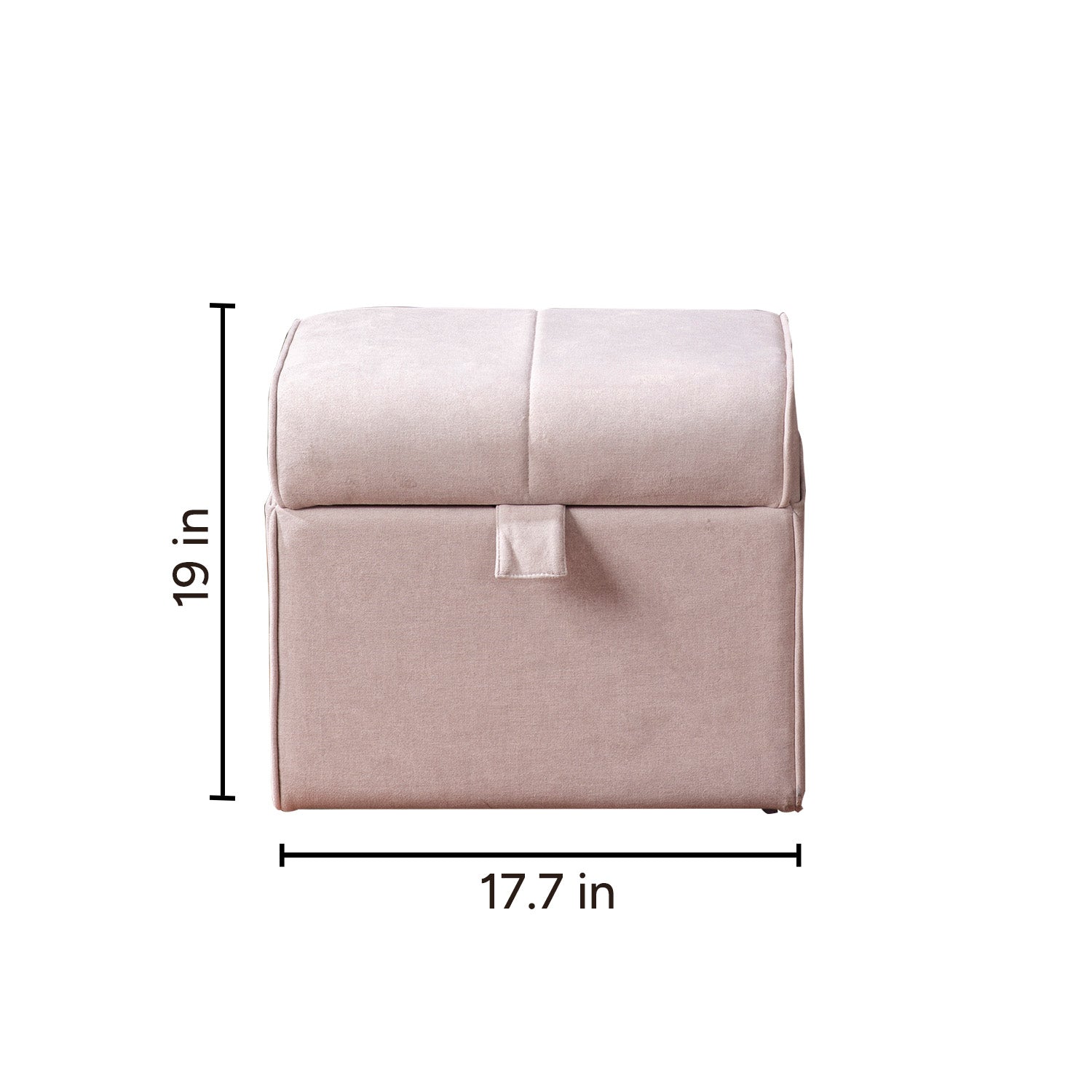 Depot Collection Beige & Grey Storage Ottoman Set Of 2