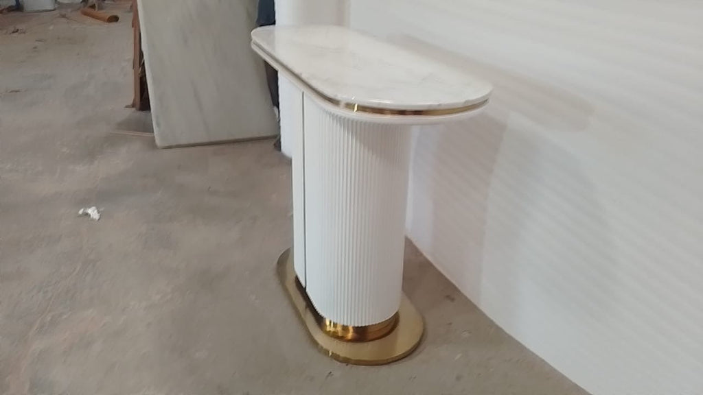Tahiti Marble Console
