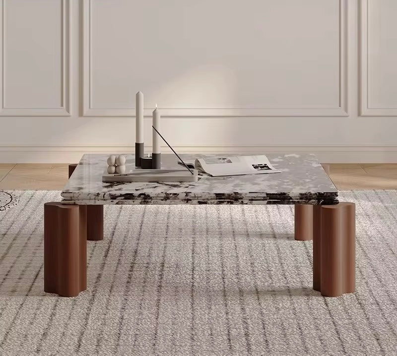 Japandi Marble Mount Coffee Table