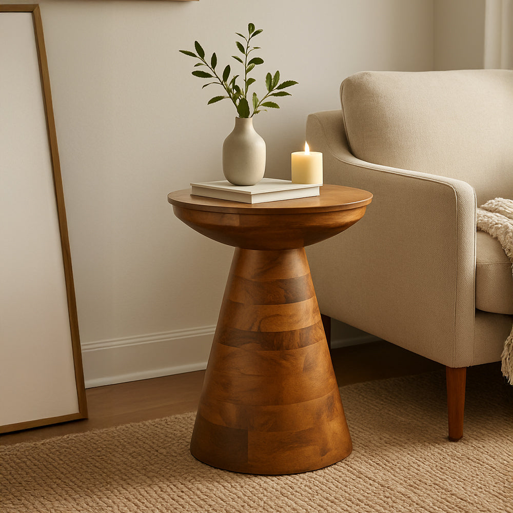 Chateau Mango Wood Accent Table