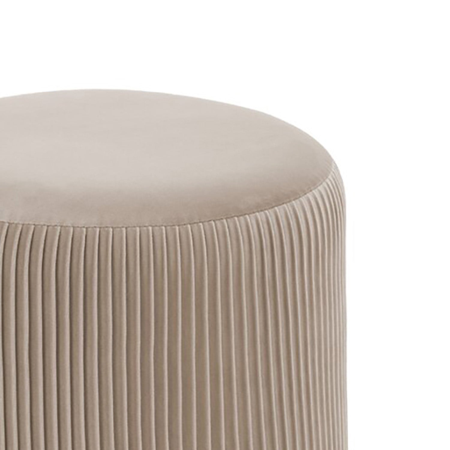 Snuggle Up Spot Leather Pouf Stool | Nestroots