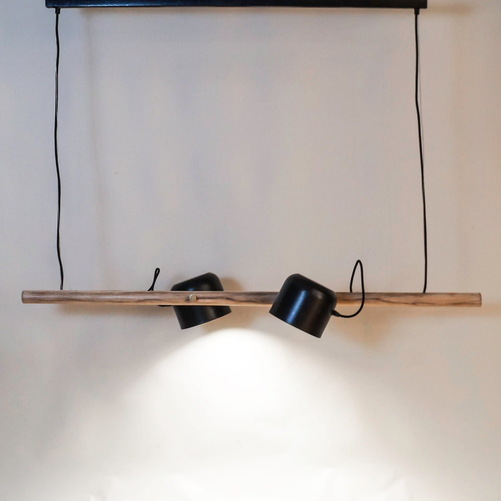 Linear Wooden Light