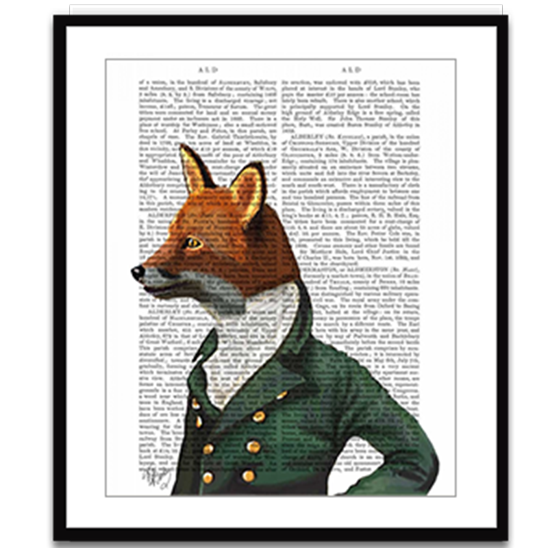 Dandy Fox Portrait