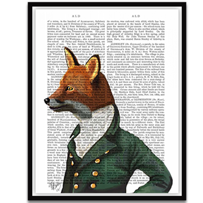 Dandy Fox Portrait