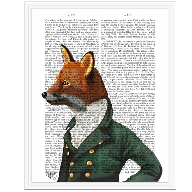 Dandy Fox Portrait