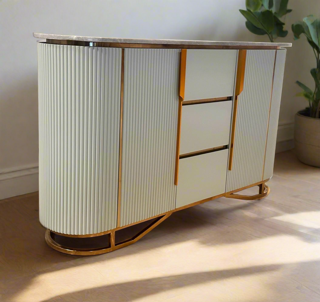 Elegant Marble top Console