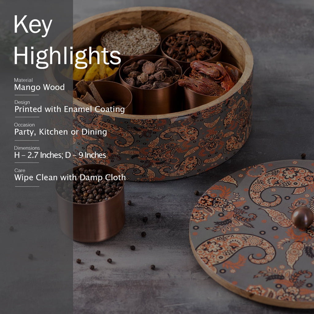 Allure Masala Box - Grey