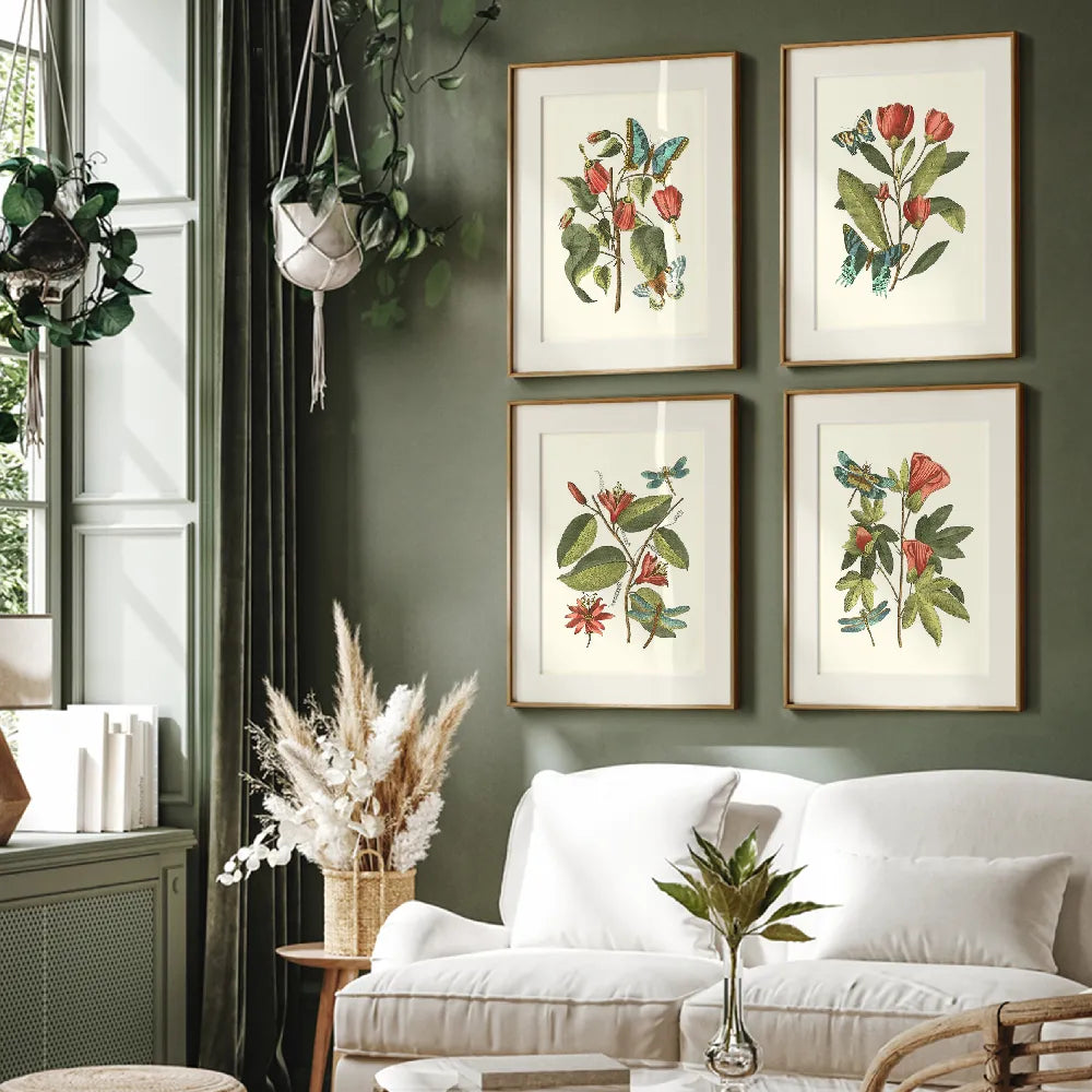 Midsummer Floral (Set of 4)