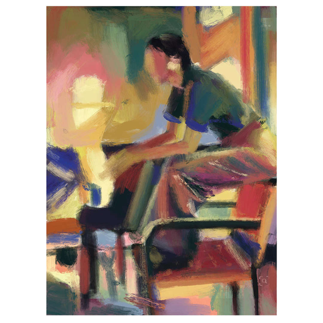 Fauvist Portrait 1