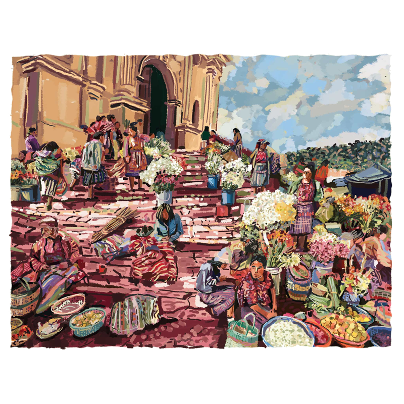 Flower Sellers of Chichi Market