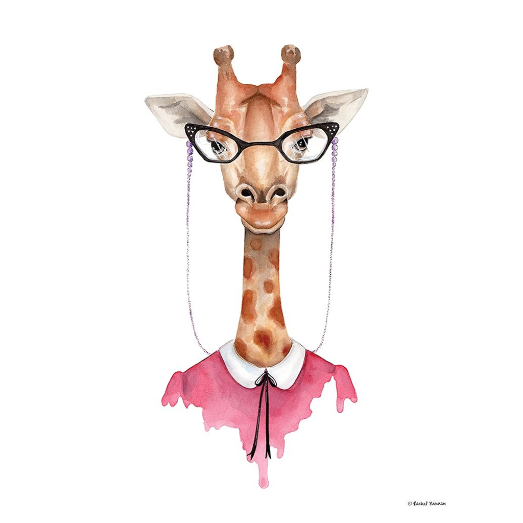 Giraffe in Glasses