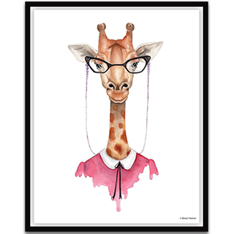 Giraffe in Glasses