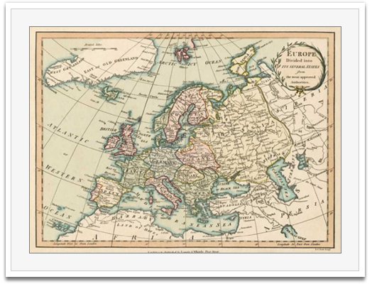 Historic Map of Europe